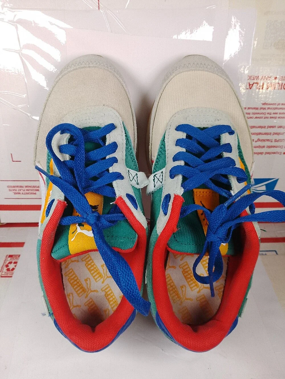 PUMA Future Rider NH Multicolor Sneakers Kid's/Toddler Size 4.5 Shoes 390588-01